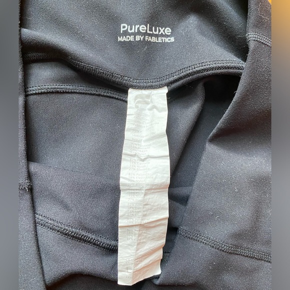 Fabletics Oasis 7/8 Legging Black Large - Picture 2 of 2